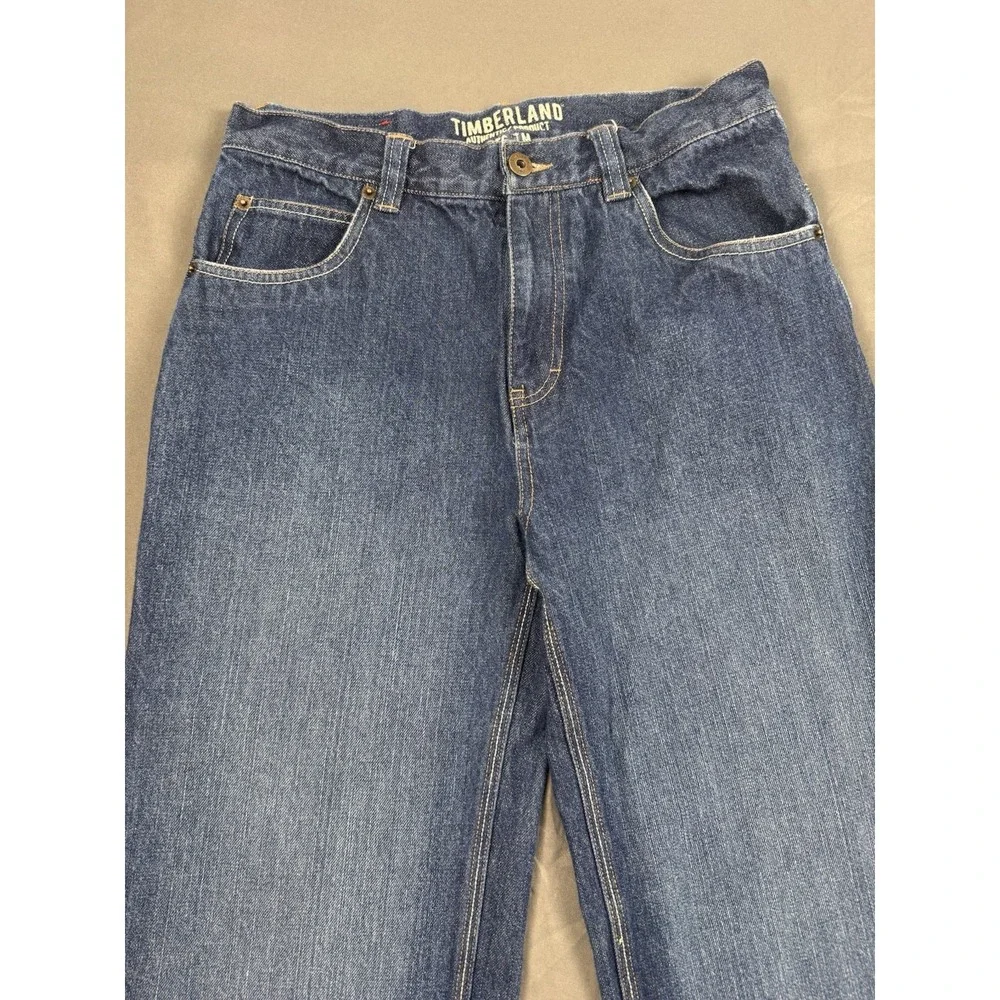 Timberland‎ Boys Jeans Relaxed Fit Straight Leg Blue Denim Size 18 Outdoors